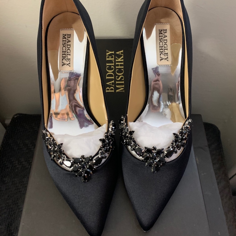 Satin Pumps